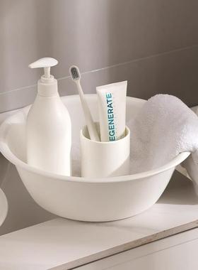 Large household antibacterial plastic basin for washing vege