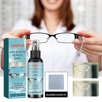 Jakehoe Eyeglass Lens Cleaning Spray - A spray-type cleaner