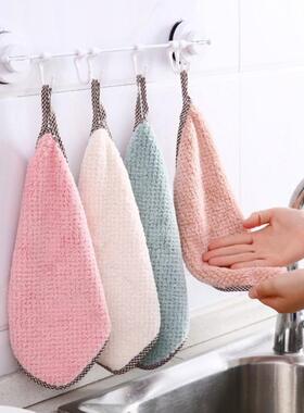 Kitchen hand towel, dual-purpose for dry and wet use, dishwa