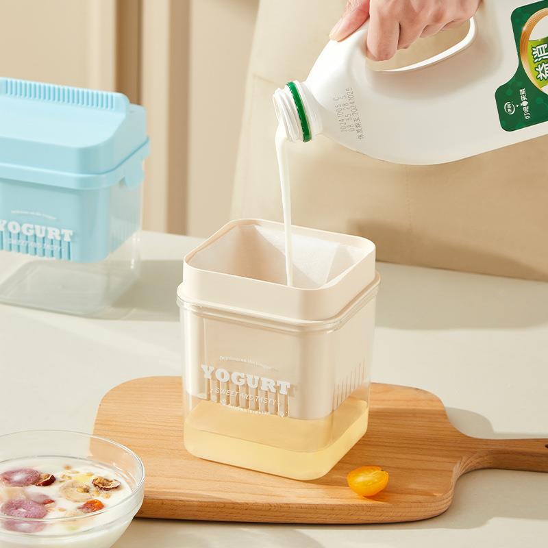 New Square Yogurt Strainer with Large Capacity, Home-use Pre