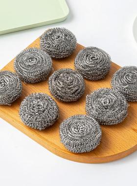 Large stainless steel wire scrubbing ball, does not shed wir