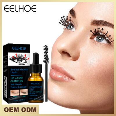 EELHOE Castor Oil Mascara - Daily Natural Lash Enhancer for