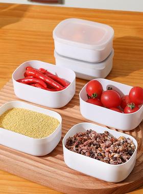 Brown rice and mixed grains meal portioning boxes, freezer-s