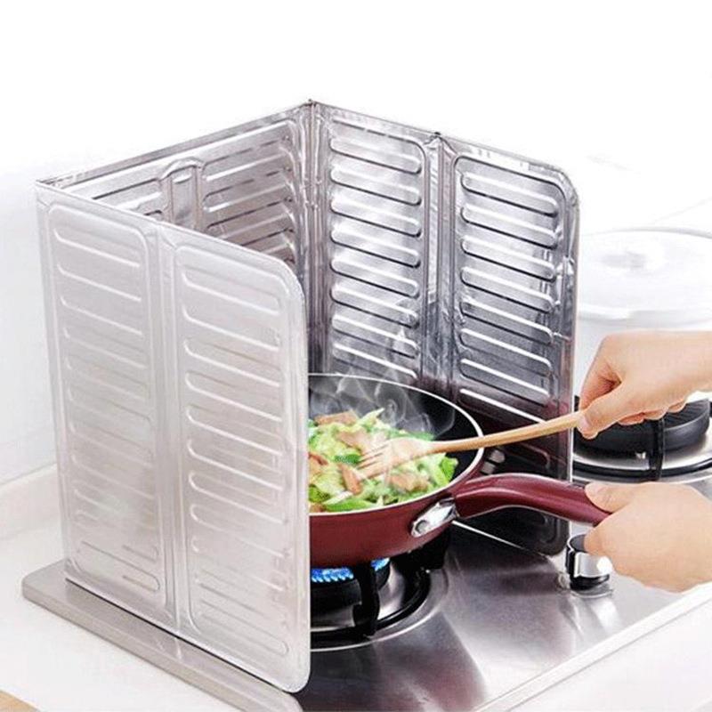 Kitchen Stove Splash Guard, Heat-Resistant and Oil-Proof Bar