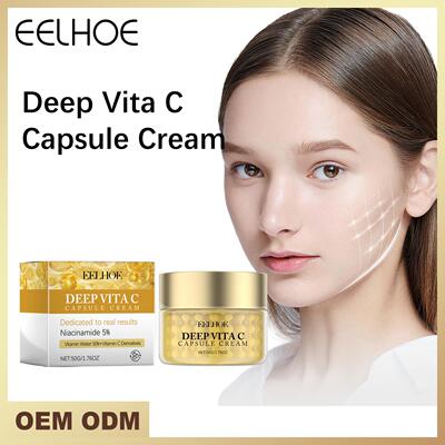EELHOE Vitamin C Facial Cream - Gentle Care for Face, Hydrat