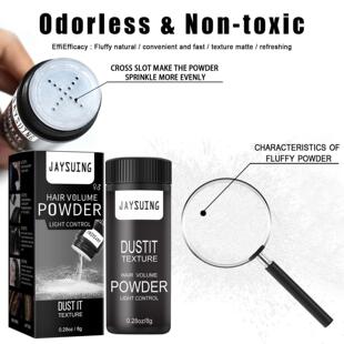 Jaysuing Volumizing Powder for Hair - Unisex Styling and Car