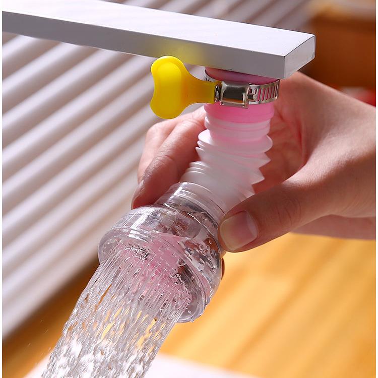 Creative Faucet Filter for Home Use: A Shower Head with Rice