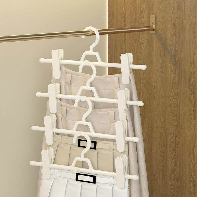 Invisible clips for home use, versatile hangers for pants an