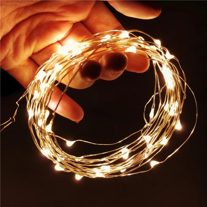 2M 5M 20M 200 LEDS Starry String Battery Lights Fairy Micro