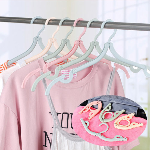 Portable Travel Folding Hangers, Outdoor Magic Non-Slip Ha