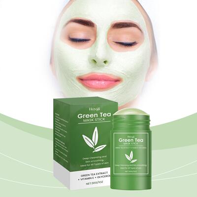 HOYGI Green Tea Moisturizing Face Mask Stick - Gently cleans