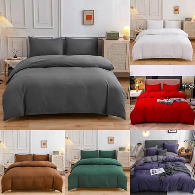 Soft Cozy Bed sheets set quilt cover pillow cases 床上四件套