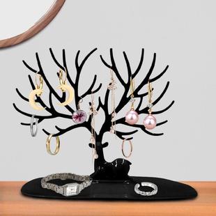 Deer-themed jewelry display stand, suitable for showcasing e