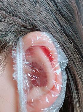 100 disposable thickened earplugs for ear piercing, to preve