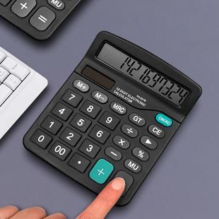 12-Digit Calculator with Dual Power, Desktop Office Supply,
