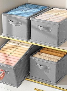 Clothing storage box for home use, suitable for storing clot