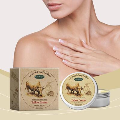 WoodSleep Beef Tallow Skincare Cream Nourishing Moisturizing
