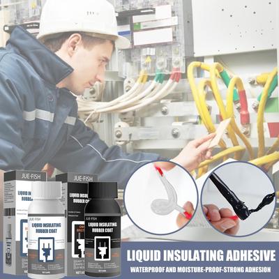 JUE-FISH Electrical Circuit Board Liquid Insulation Tape Wat