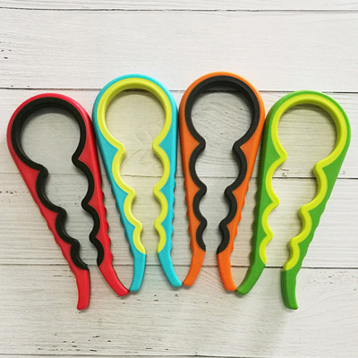 Four-in-One Lid Opener, Can Opener, Four-Position Bottle O