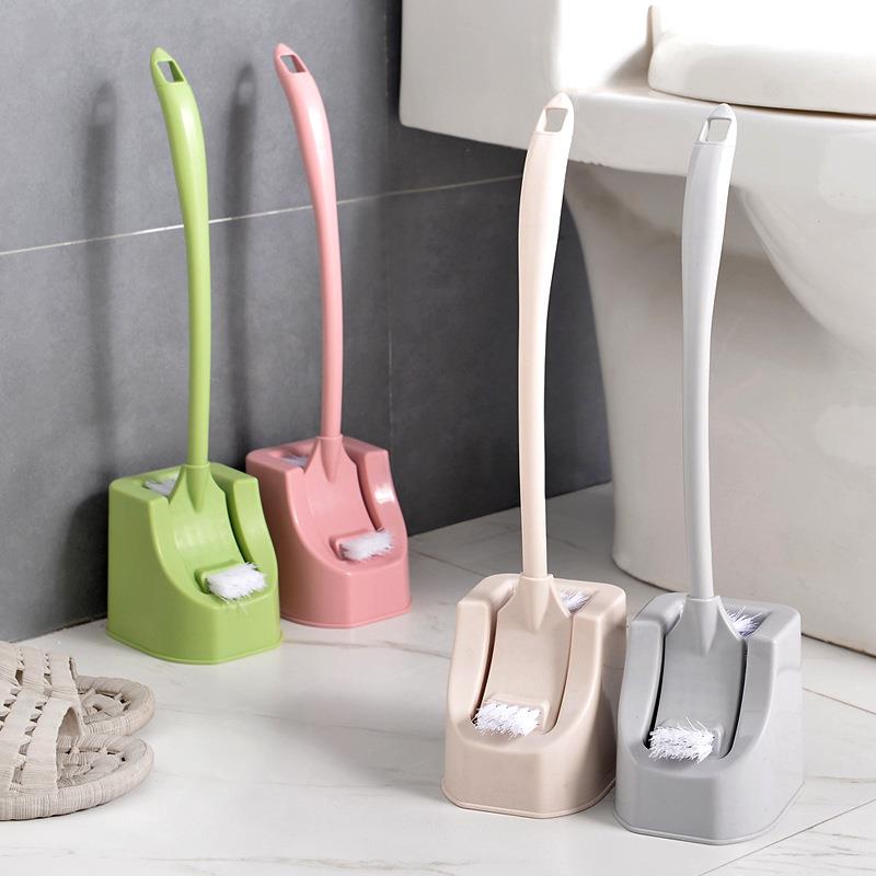 New Double-Sided Toilet Brush Set Creative Dead Corner Clean