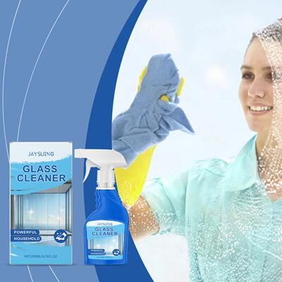 JAYSUING Home Glass Cleaner - Gently removes dirt without le