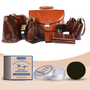 JAYSUING Leather Cleaning and Care Cream - Suitable for Scra
