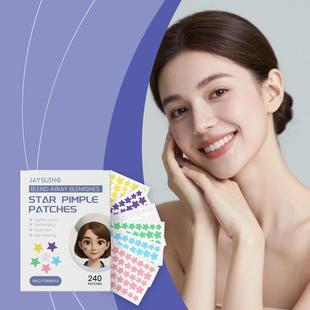 JAYSUING Star Pimple Patches, Breathable Isolation Protectiv