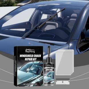 Rayhong Windshield Crack Repair Kit - Clear Vision Car Refur