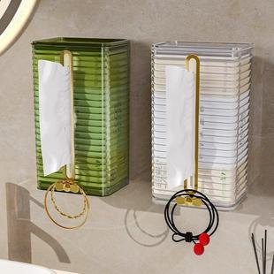 Luxury paper towel holder, wall-mounted face towel storage b