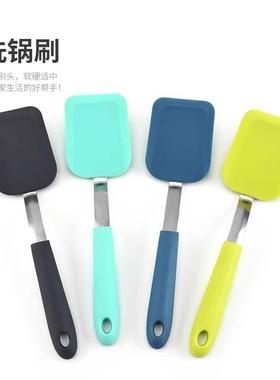 Kitchen Tool: Hangable Silicone Cleaning Brush for Removing