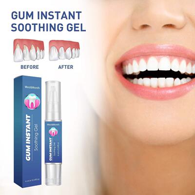 West&Month Gum Care Gel - Relieves gum recession, swelling,