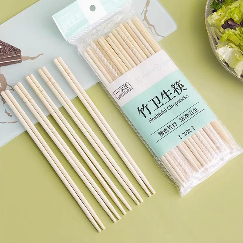 Disposable chopsticks with individual packaging for home use
