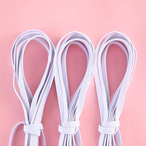 Thickened high-elasticity flat rubber band, wide flat rope,