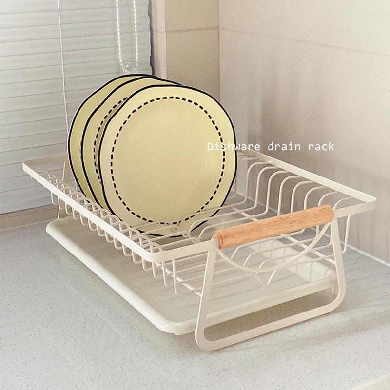Kitchen Dish Rack for Plates and Dishes, Utensil Storage Org