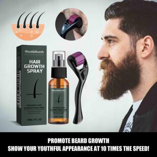 West&Month Beard Care Spray Set Nourishing Moisturizing Spra