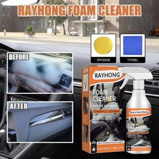 Rayhong Car Multi-Purpose Foam Cleaner for Seats, Steering W