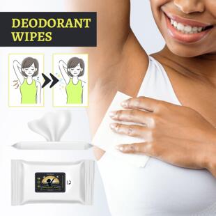 OceAura Odor-Removing Wipes for Sports and Sweat, Body Wipes