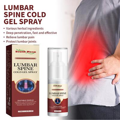 South Moon Lumbar Cooling Gel Spray - Care Spray for Lumbar