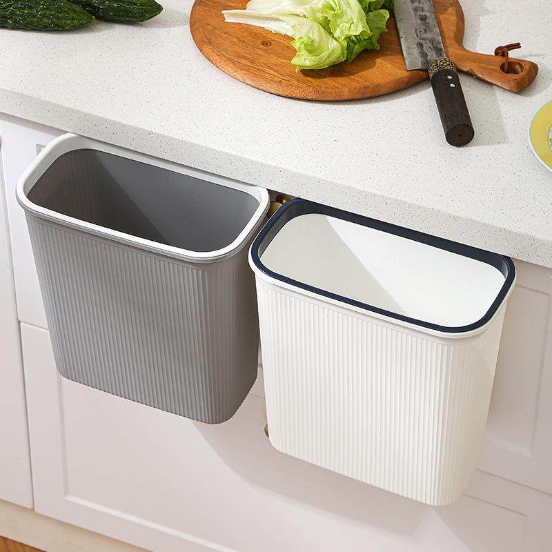 Large New Wall-Mounted Kitchen Trash Bin, Suitable for Livin