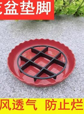 Elevated plant pot tray, designed to raise the base of flowe