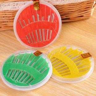 Household Sewing Kit Round Disk Needle Box Sewing Needles Ha