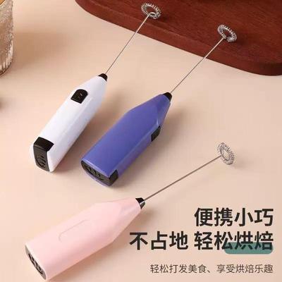 Handheld Wireless Mini Electric Milk Frother, Cream Whisk, E