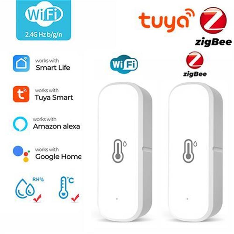Tuya WiFi/ZigBee Smart Temperature Humidity Sensor Smart Hom