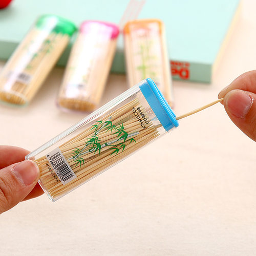 Supply of lighter-shaped bamboo toothpicks, portable bambo