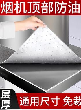 Range hood top dust film thickened oil-absorbing cotton to p
