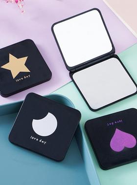 Mini Portable Compact Mirror for Girls - Cute, Small, and Fo