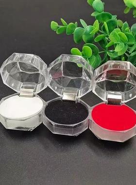 Travel Clear Acrylic Box Ring Jewelry Box Earring Packaging