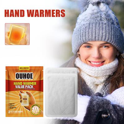 OUHOE Disposable Hand Warmers, One-Time Use Heat Packs for W
