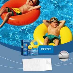 JUE FISH Pool Repair Kit - Transparent Waterproof Adhesive P