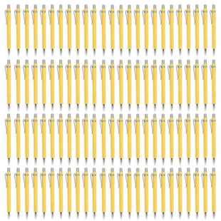 1.0mm Wood Ballpoint Tip Bullet Bamboo 100Pcs Pen